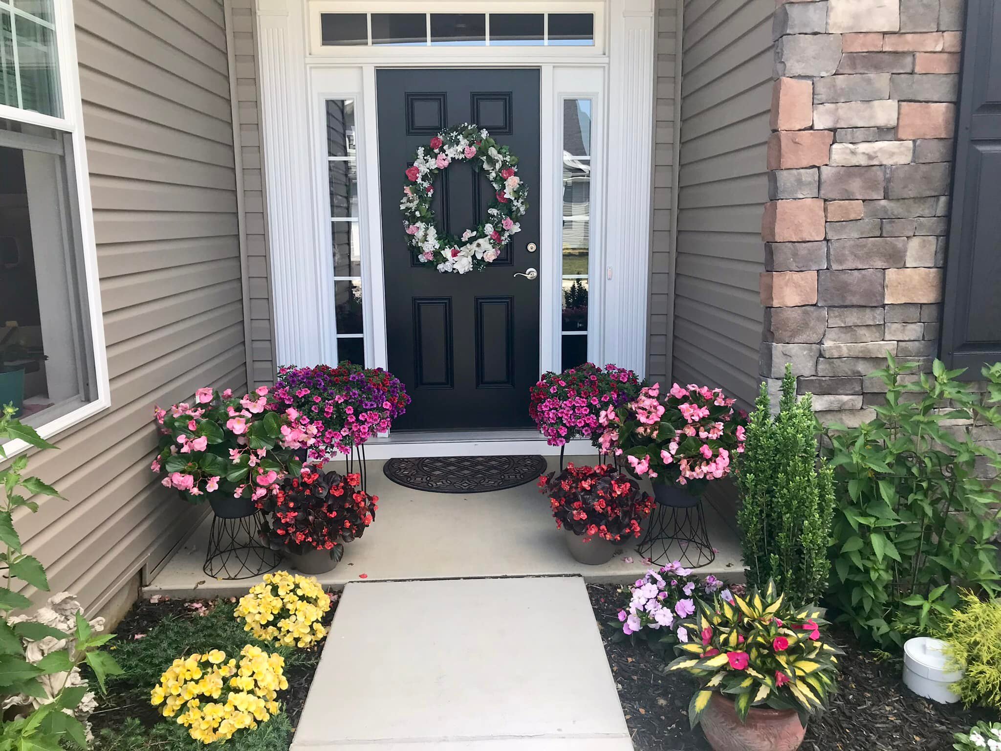 good potted plants for front porch