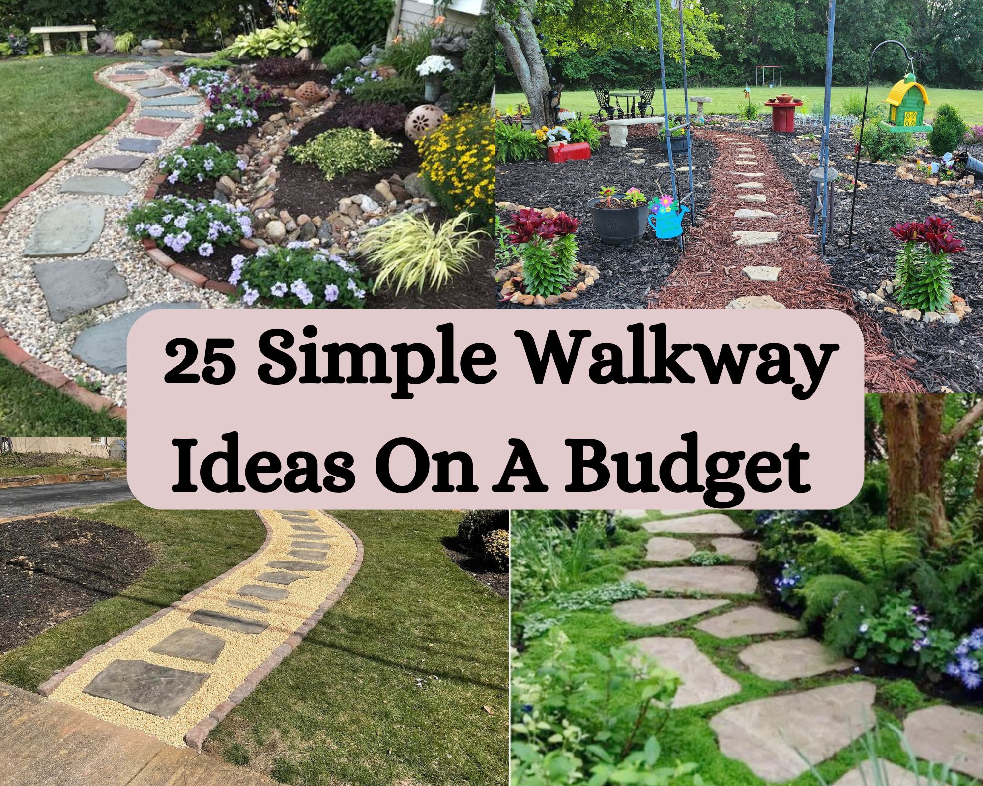 Simple Walkway Ideas On A Budget