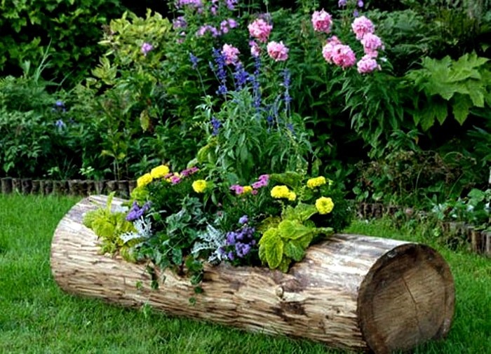 Simple flower bed ideas
