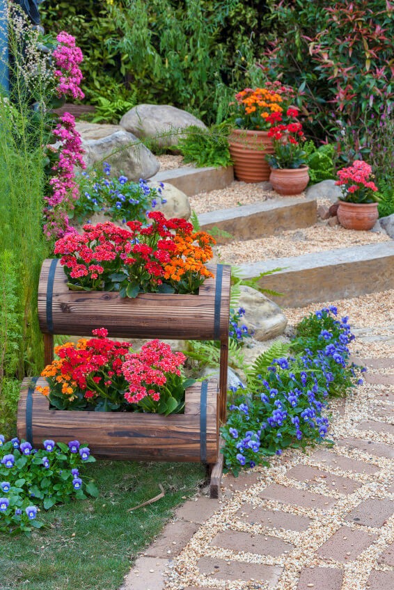 Sloped yard Ideas On a Budget