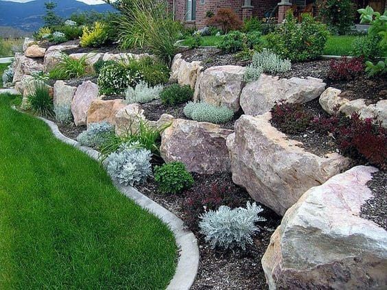 Low maintenance sloped backyard ideas on a budget
