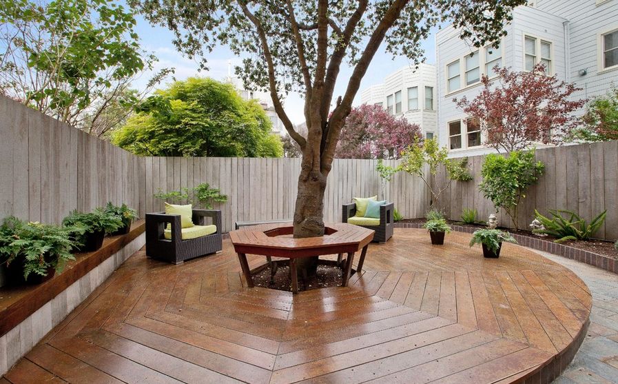 Tree Shade Patio Cover