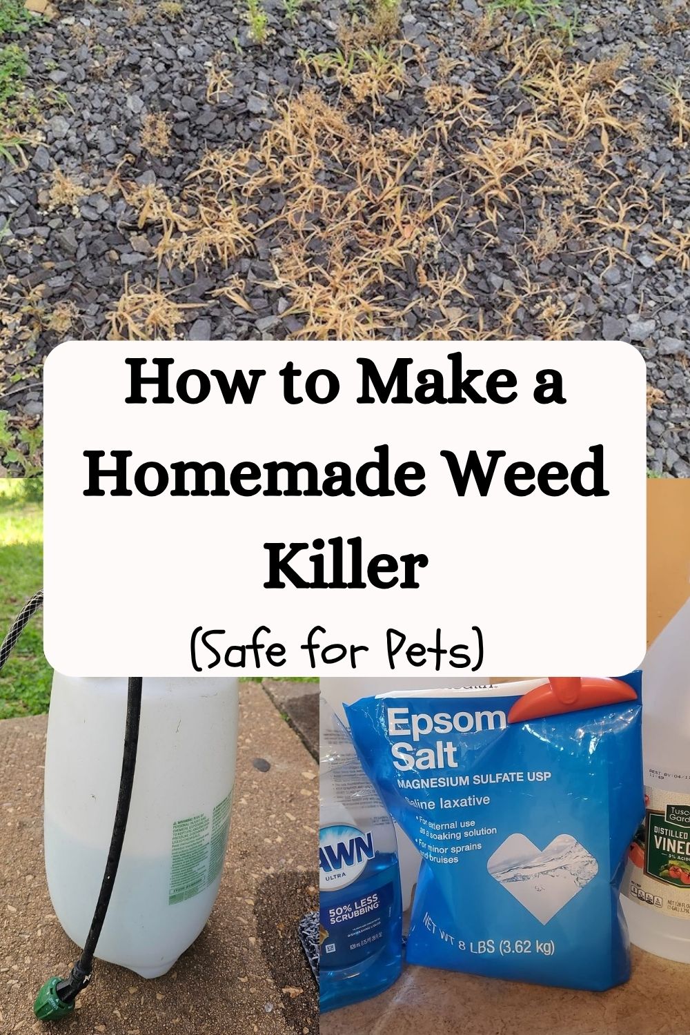 How to Make a Homemade Weed Killer Safe for Pets