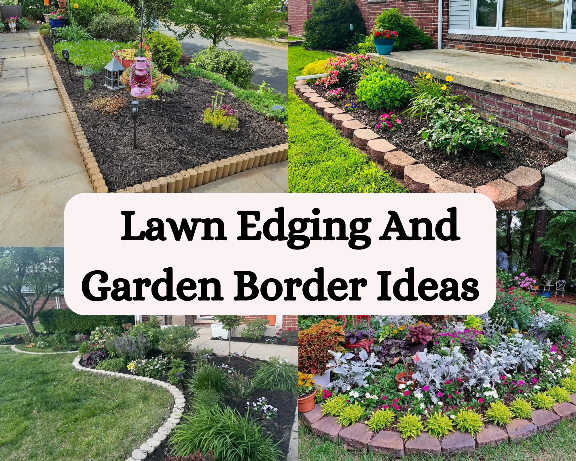 Lawn Edging And Garden Border Ideas