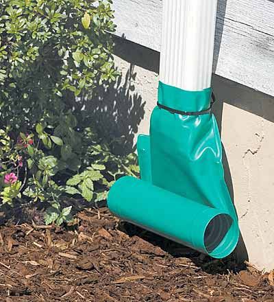 downspout drainage extension