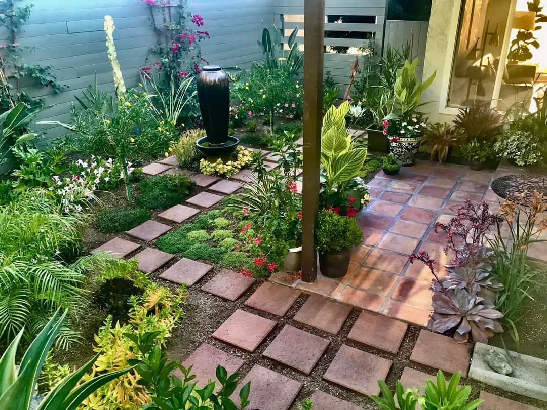 Simple no grass landscaping ideas pictures