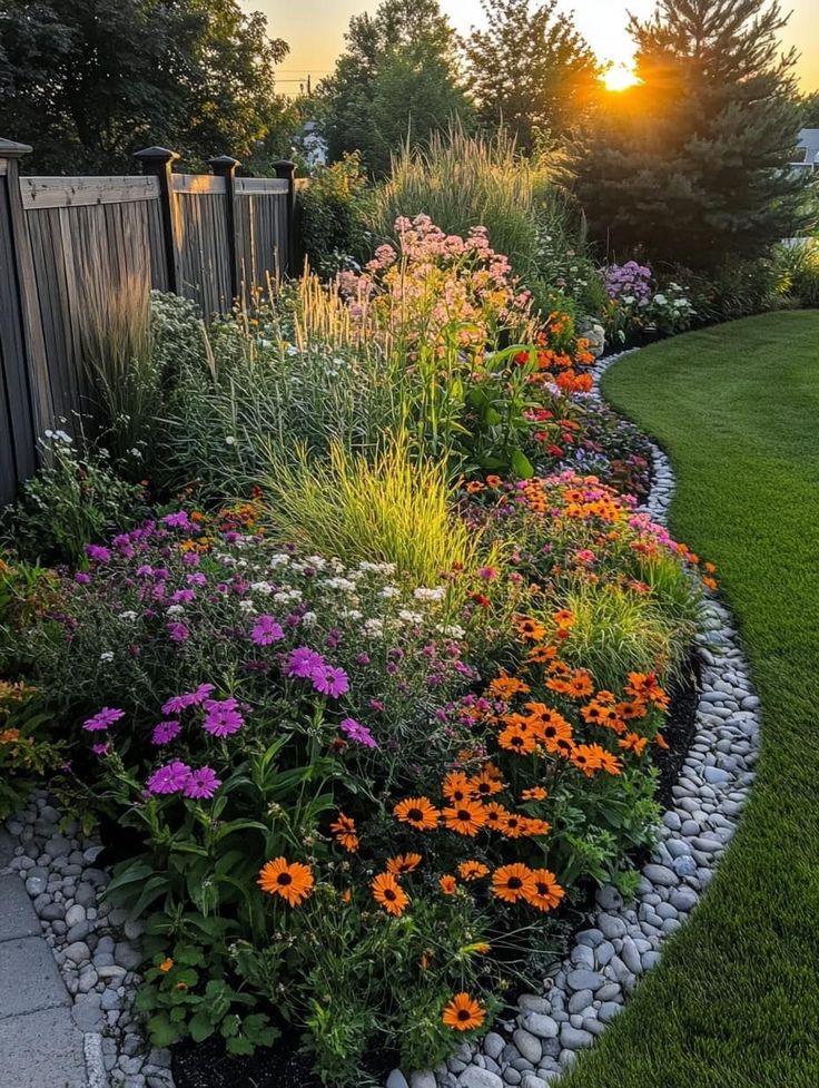 low-maintenance plants for fence line
