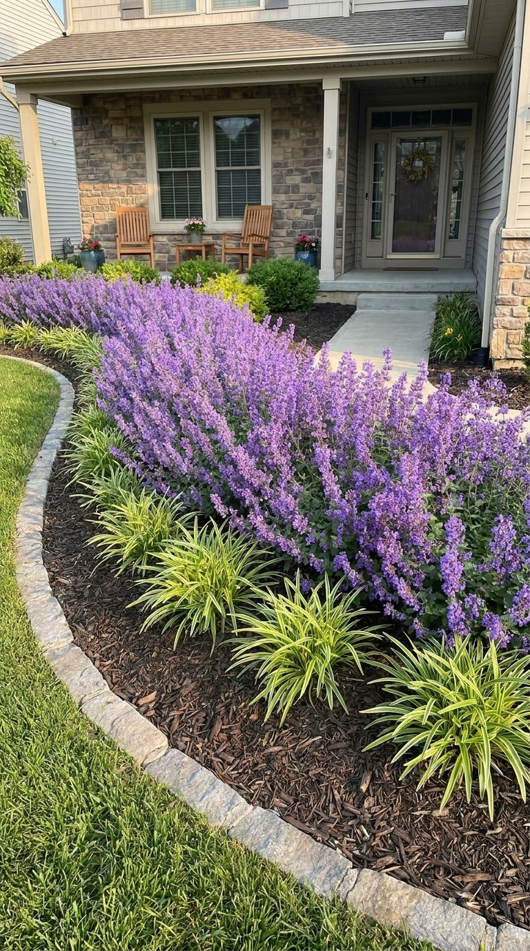 plants for front of house all year-round